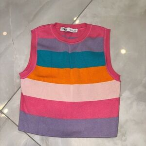 Zara Pastel Sweater Top